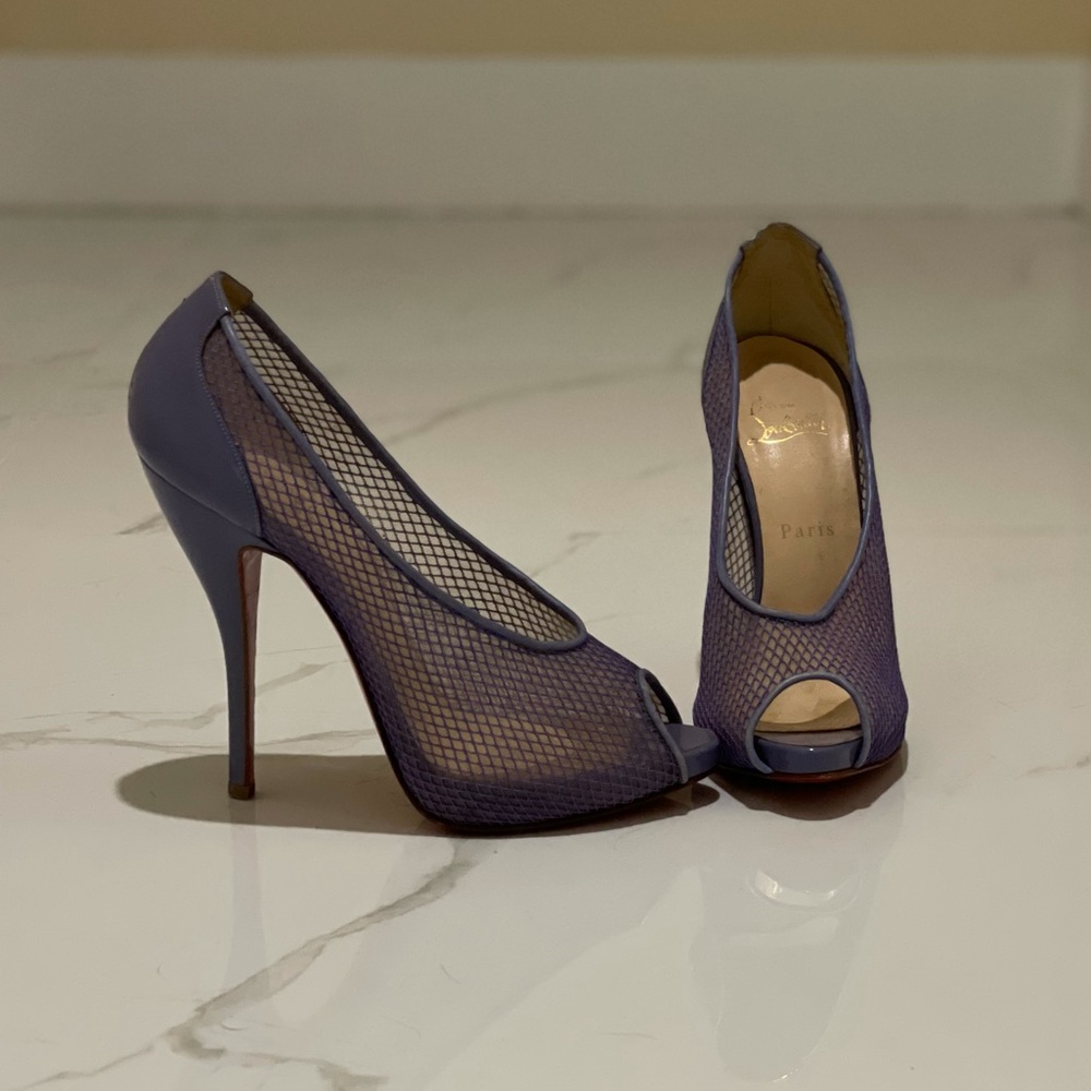 Christian Louboutin Purple Very Prive